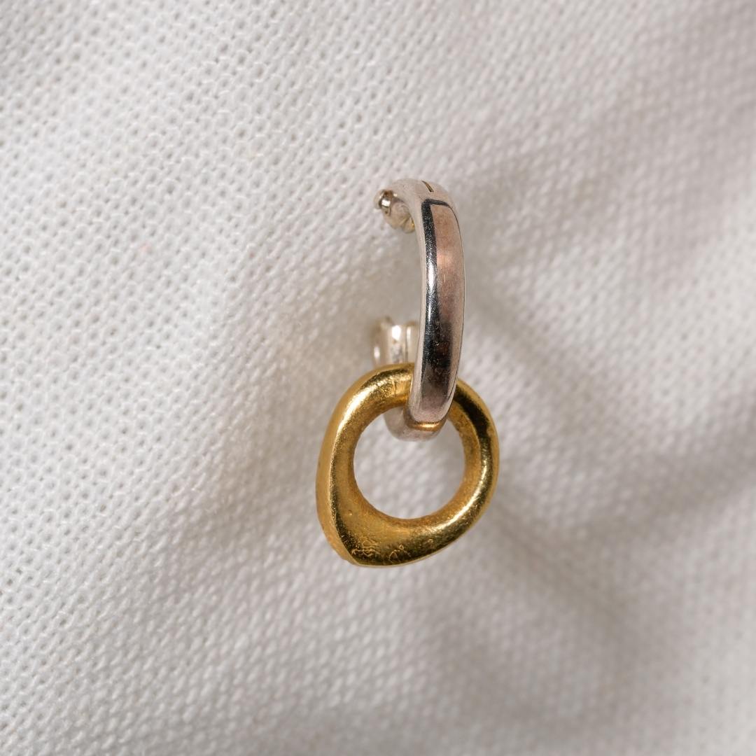 עגילי חישוק סיינה